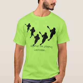 Camiseta Estaría jugando bastante LaCrosse…