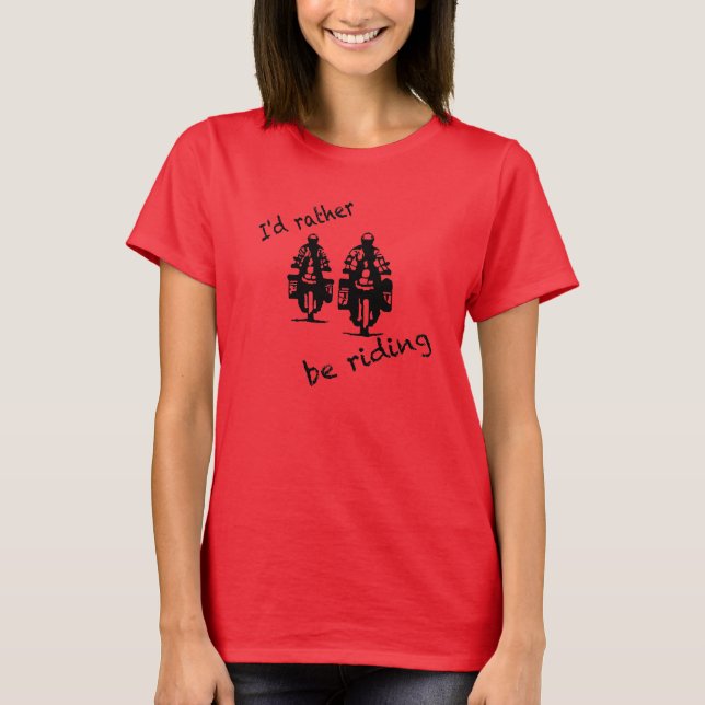 Camiseta Estaría montando bastante (Anverso)