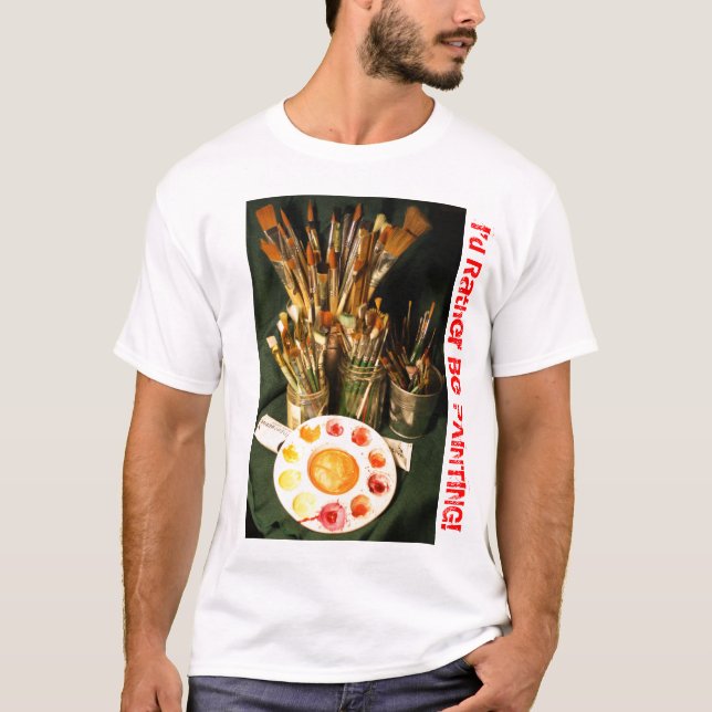 Camiseta ¡Estaría pintando bastante! (Anverso)