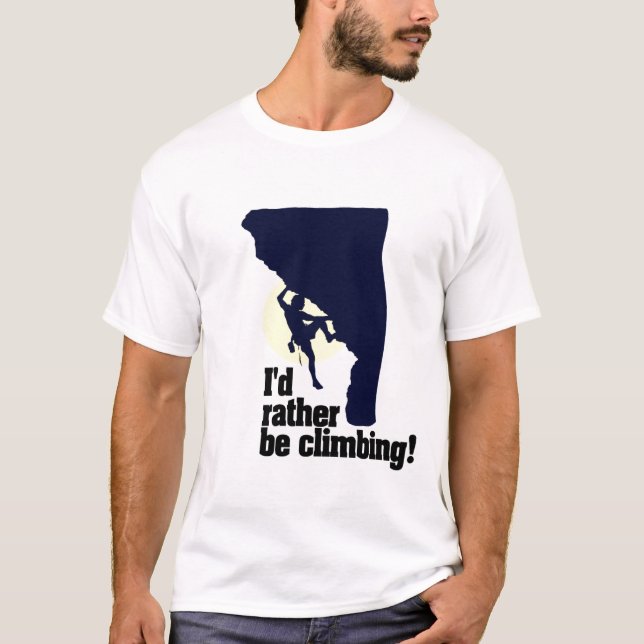 Camiseta ¡Estaría subiendo bastante! (Anverso)
