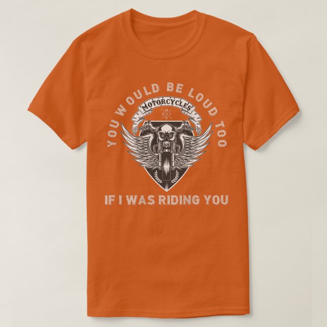 Camiseta Estarías En Rueda De Ir En Tu Gracioso Pun De Bike (Diseño del anverso)