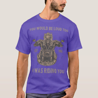 Camiseta Estarías En Rueda De Ir En Tu Gracioso Pun De Bike