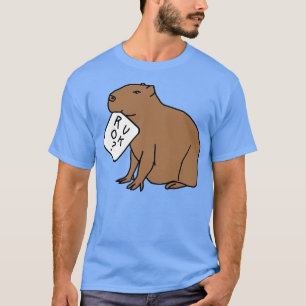 Camiseta ¿Estás bien, Capybara quiere saber R OK?