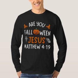 Camiseta ¿Estás Caída-O-Ween Jesús Halloween Cristiano