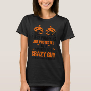 Camiseta Estas Calabazas Están Protegidas Por Un Calor De H