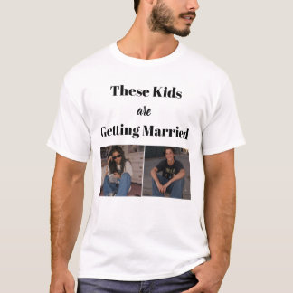 Camiseta Estas criaturas se están casando Foto de adolescen