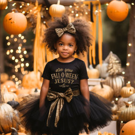 Camiseta ¿Estás en Jesús? Halloween cristiano