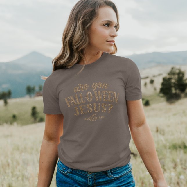 Camiseta ¿Estás en Jesús? Halloween cristiano (Subido por el creador)