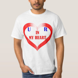 CAMISETA ESTÁS EN MI CORAZÓN