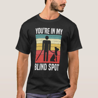 Camiseta Estás en mi punto ciego Concienciación sobre la ce