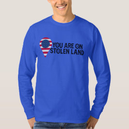 Camiseta Estás En Tierra Robada