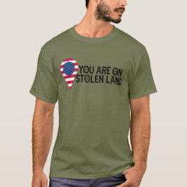 Camiseta Estás En Tierra Robada