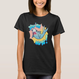 Camiseta Estás Loco Tiburón Lindo Para Hombres Mujeres Ni