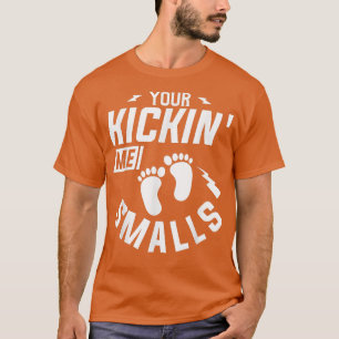 Camiseta Estás matando a mí huele a embarazo revelador de g