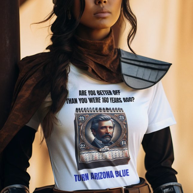 Camiseta ¿Estás Mejor Que Hace 160 Años? (Subido por el creador)