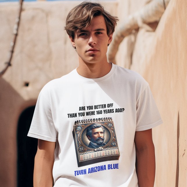 Camiseta ¿Estás Mejor Que Hace 160 Años? (Subido por el creador)