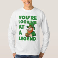 Estás Mirando a una Leyenda Leprechaun de Dibujos 