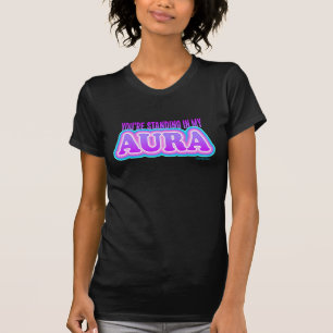 Camiseta Estás parado en mi divertido yoga sarcástico de Au