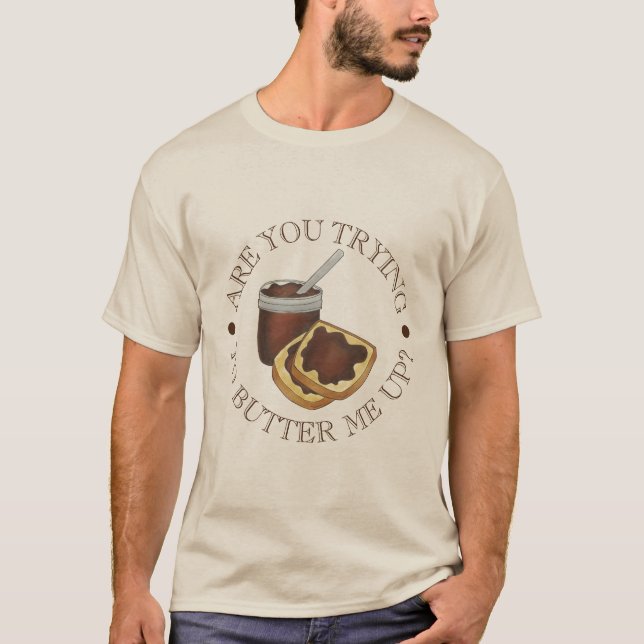 Camiseta ¿Estás tratando de animarme con la divertida Apple (Anverso)