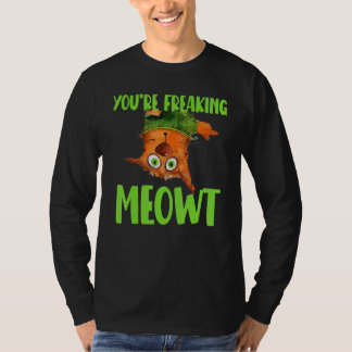 Camiseta ¡Estás Volviéndome Loco! Gato Divertido Amante Vin