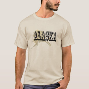 Camiseta estatal de Alaska