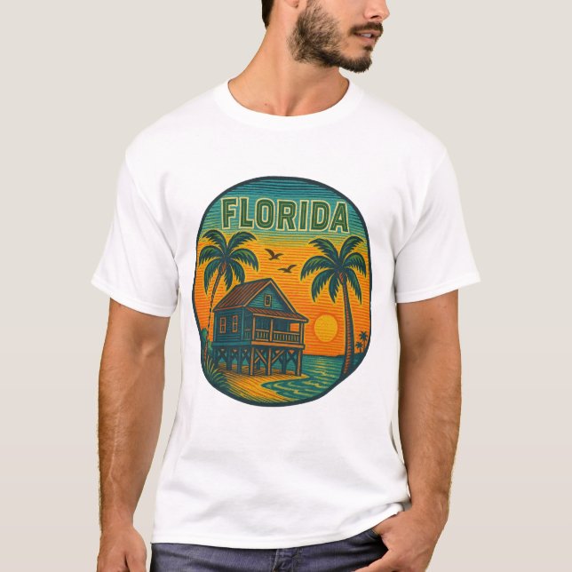 Camiseta Estatal de Florida (Anverso)