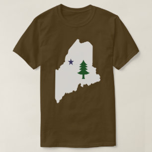 Camiseta Estatal Maine