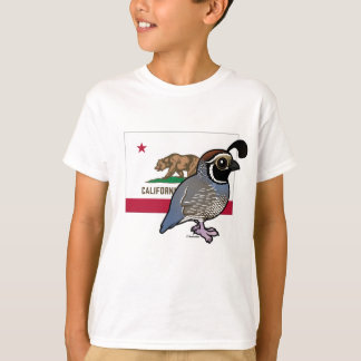 Camiseta Estatales Birdorables: California Quail