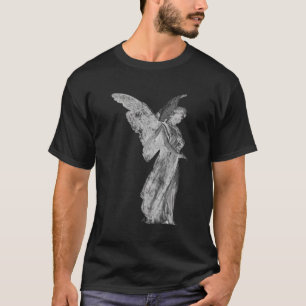 Camiseta Estatua Ángel Molesto Clásico Ala