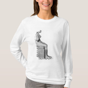 Camiseta Estatua asentada de Amenophis IV