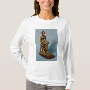 Camiseta Estatua asentada de Imhotep que sostiene un