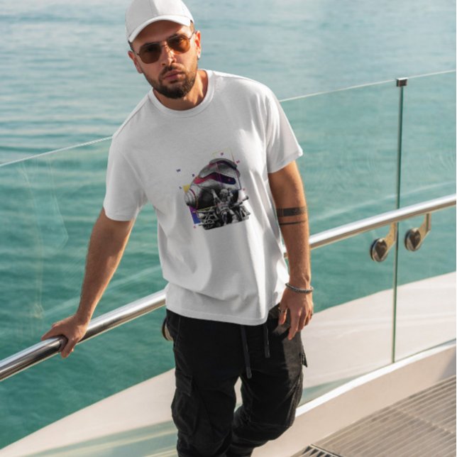 Camiseta Estatua cargando peso (Subido por el creador)