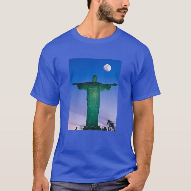 Camiseta Estatua Cristo Redentor| Río de Janeiro Brasil (Anverso)