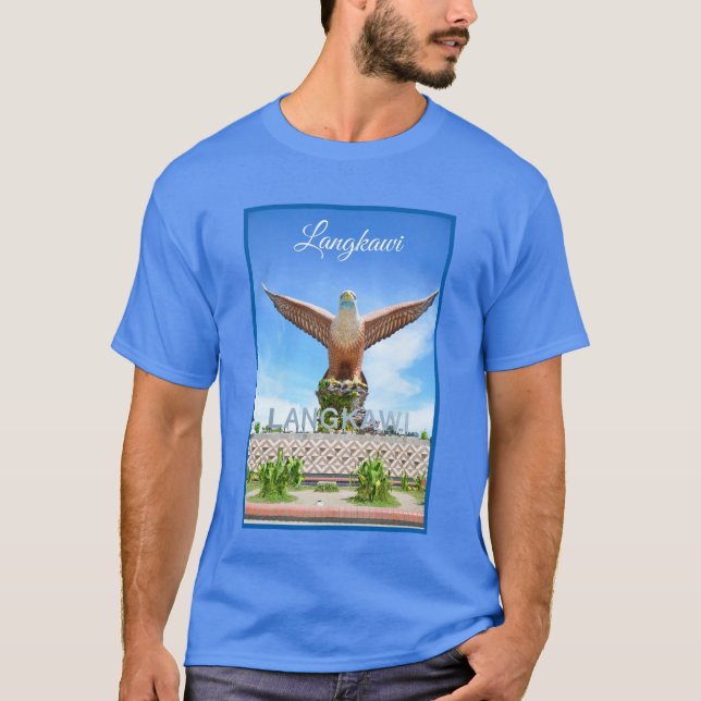 Camiseta Estatua de águila de Langkawi, recuerdo de vacacio (Anverso)