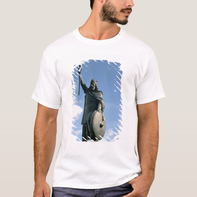 Camiseta Estatua de Alfred el grande (Anverso)