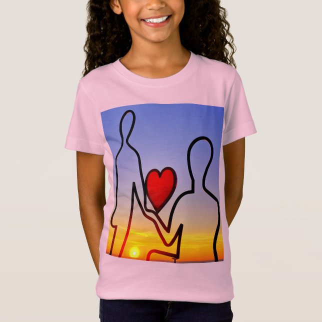 Camiseta Estatua de amor (Anverso)