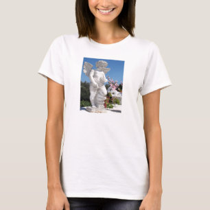 Camiseta Estatua De Ángel En Amarillo