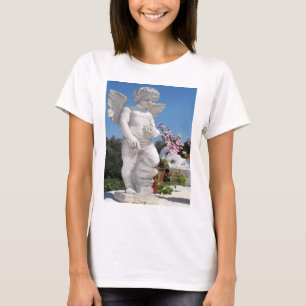 Camiseta Estatua De Ángel En Amarillo
