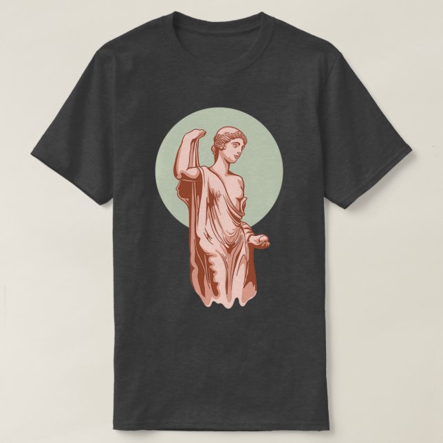 Camiseta Estatua de Aphrodite (Diseño del anverso)