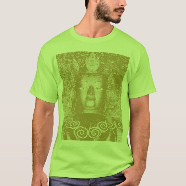 Camiseta Estatua de Buda en Tíbet (Anverso)