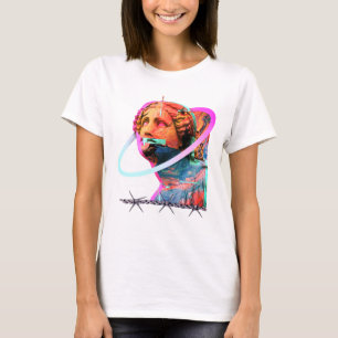 Camiseta Estatua de cabeza Estética