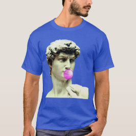 Camiseta Estatua de chicle de David michelangelo graciosa