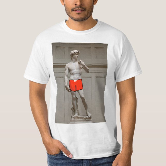 Camiseta Estatua de David (Anverso)