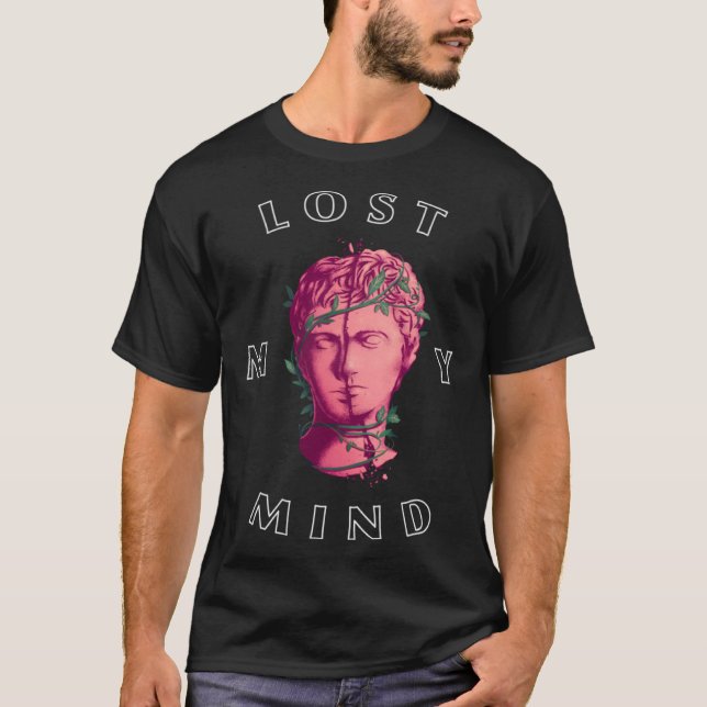 Camiseta Estatua de David en mi mente perdida (Anverso)