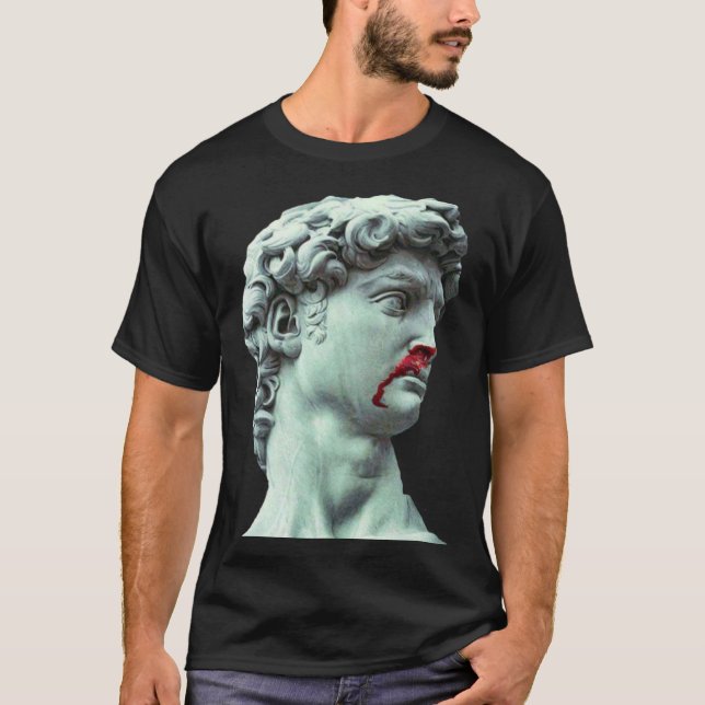Camiseta Estatua de David Michelangelo (Anverso)