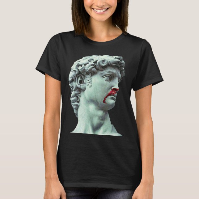 Camiseta Estatua de David Michelangelo (Anverso)