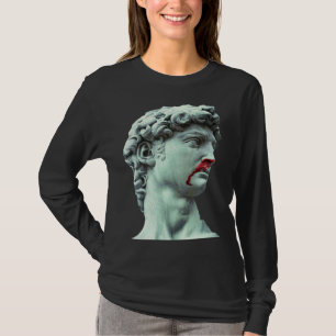 Camiseta Estatua de David Miguel Ángel Hombres