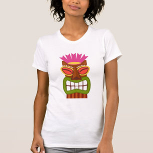 Camiseta Estatua de Dios de Tiki