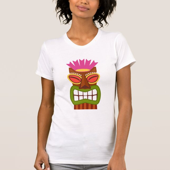 Camiseta Estatua de Dios de Tiki (Anverso)