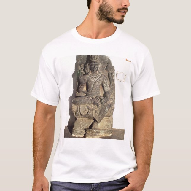 Camiseta Estatua de dios hindú Brahma (Anverso)
